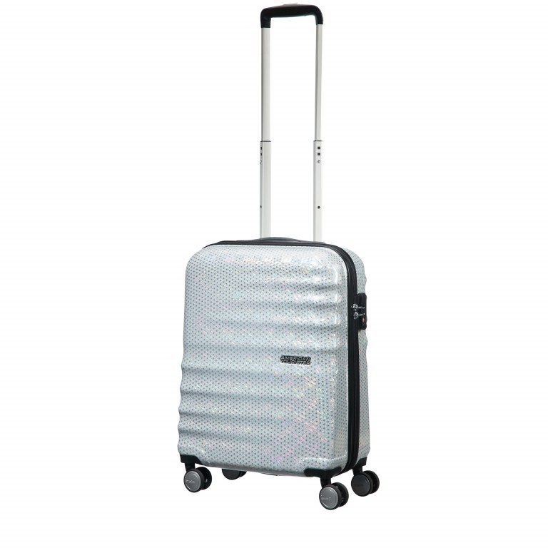 Trolley Wavebreaker 55 cm Silver, Farbe: metallic, Marke: American Tourister, EAN: 5414847927911, Abmessungen in cm: 40x55x20, Bild 7 von 9