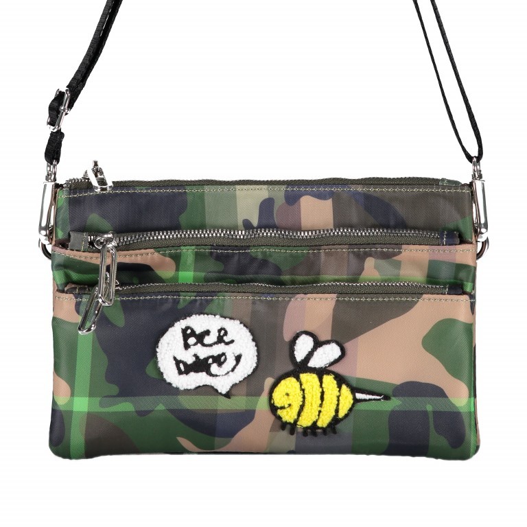 Crossbag Neo Saison Honeybee Camouflage, Farbe: grün/oliv, Marke: Stuff Maker, EAN: 4251578302522, Abmessungen in cm: 23x15x5, Bild 1 von 7