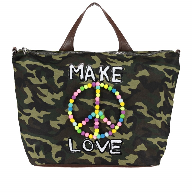 Shopper Graffity Camouflage, Farbe: bunt, Marke: Stuff Maker, EAN: 4251578302577, Abmessungen in cm: 46x34x17.5, Bild 1 von 6