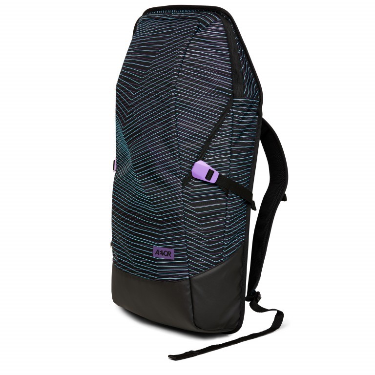 Rucksack Daypack Fineline Twin Purple, Farbe: flieder/lila, Marke: Aevor, EAN: 4057081038565, Abmessungen in cm: 34x48x14, Bild 8 von 9