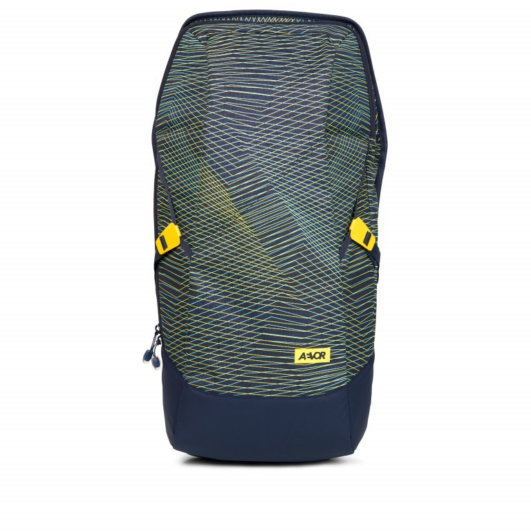 Rucksack Daypack Fineline Twin Yellow, Farbe: gelb, Marke: Aevor, EAN: 4057081038572, Abmessungen in cm: 34x48x14, Bild 7 von 9