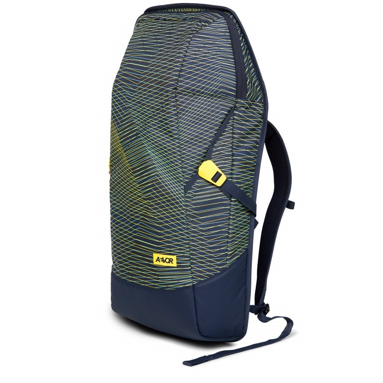 Rucksack Daypack Fineline Twin Yellow, Farbe: gelb, Marke: Aevor, EAN: 4057081038572, Abmessungen in cm: 34x48x14, Bild 8 von 9