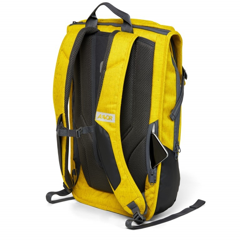 Rucksack Daypack Bichrome Sub, Farbe: gelb, Marke: Aevor, EAN: 4057081038589, Abmessungen in cm: 34x48x14, Bild 7 von 12