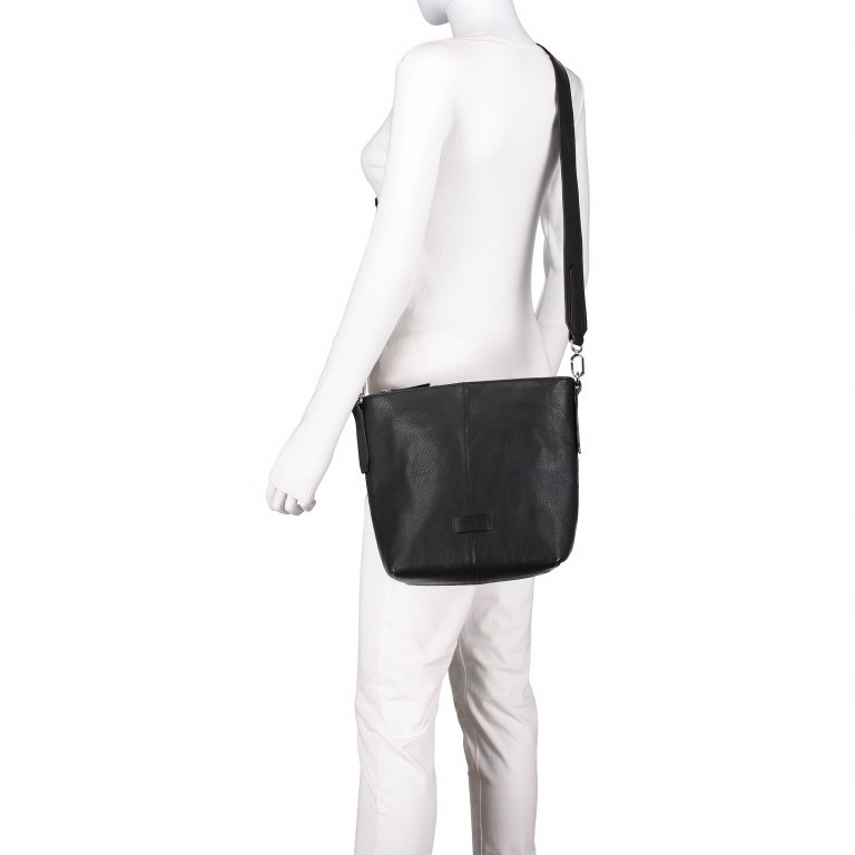 Beuteltasche Essentials Crossbody Black, Farbe: schwarz, Marke: Liebeskind Berlin, EAN: 4058629087410, Bild 2 von 6