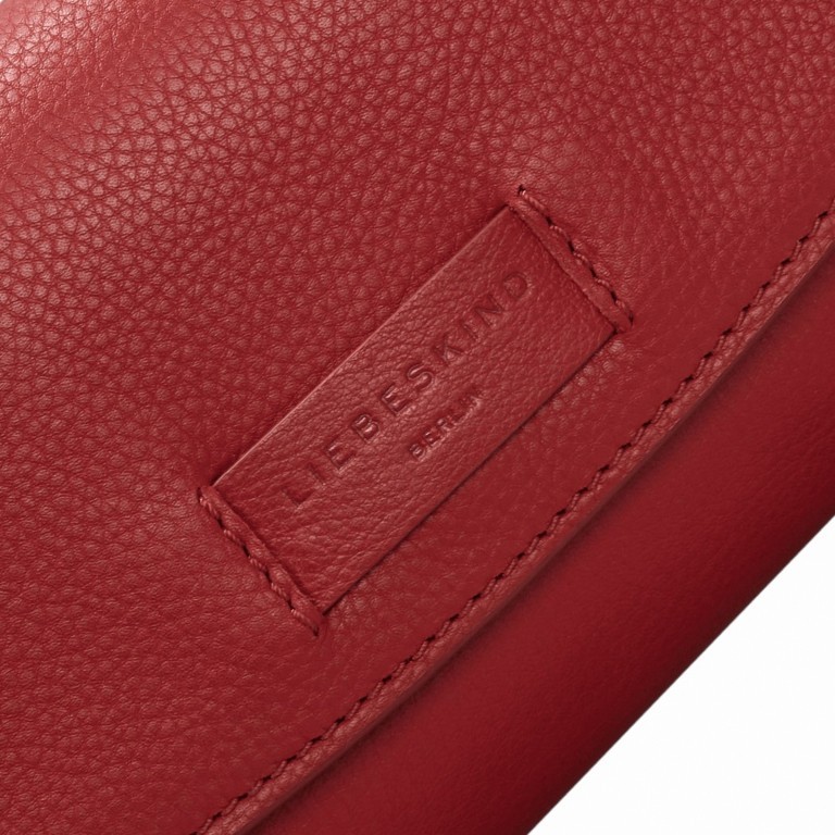 Umhängetasche Essentials Clutch Italian Red, Farbe: rot/weinrot, Marke: Liebeskind Berlin, EAN: 4058629087274, Abmessungen in cm: 21x11.5x4, Bild 5 von 5