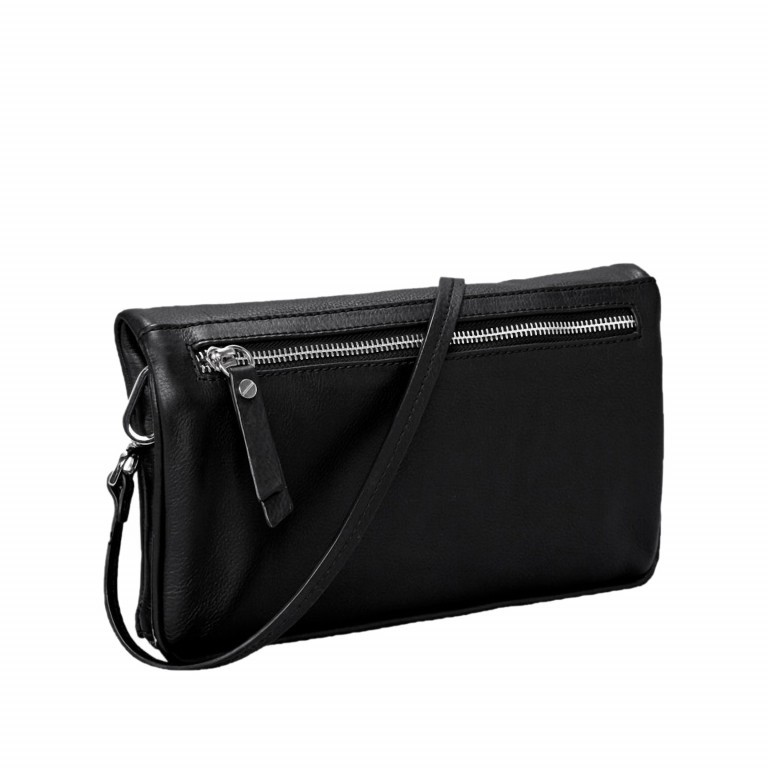 Clutch Essentials Aloe Black, Farbe: schwarz, Marke: Liebeskind Berlin, EAN: 4058629087113, Abmessungen in cm: 27x16x4, Bild 4 von 6