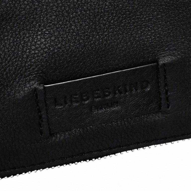 Clutch Essentials Aloe Black, Farbe: schwarz, Marke: Liebeskind Berlin, EAN: 4058629087113, Abmessungen in cm: 27x16x4, Bild 6 von 6