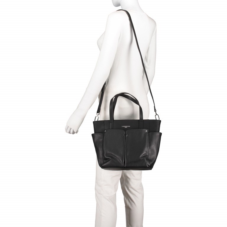 Shopper Duo Black, Farbe: schwarz, Marke: Liebeskind Berlin, EAN: 4058629090632, Bild 3 von 7