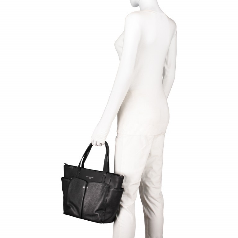 Shopper Duo Black, Farbe: schwarz, Marke: Liebeskind Berlin, EAN: 4058629090632, Bild 5 von 7