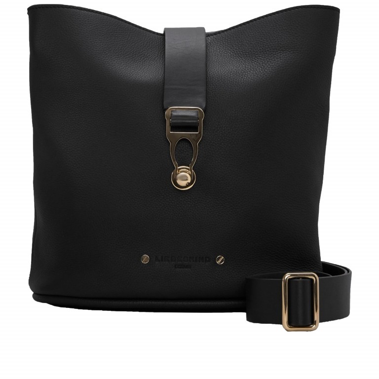 Umhängetasche Sailor Crossbag L Black, Farbe: schwarz, Marke: Liebeskind Berlin, EAN: 4058629091363, Abmessungen in cm: 28x28x14, Bild 1 von 5