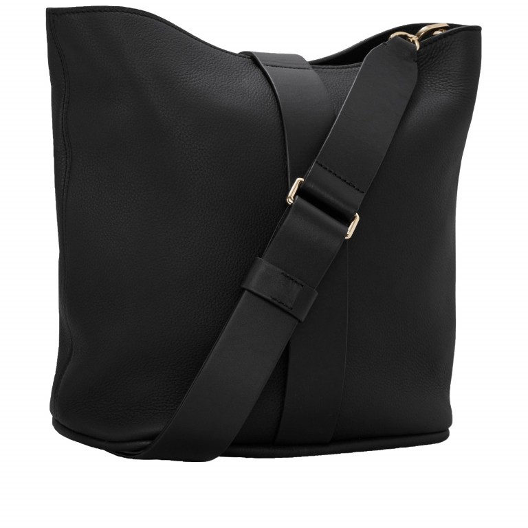 Umhängetasche Sailor Crossbag L Black, Farbe: schwarz, Marke: Liebeskind Berlin, EAN: 4058629091363, Abmessungen in cm: 28x28x14, Bild 2 von 5