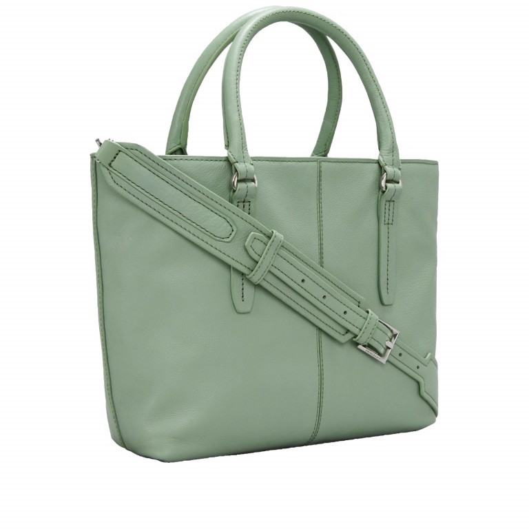 Shopper Essentials Satchel Hedge Green, Farbe: grün/oliv, Marke: Liebeskind Berlin, EAN: 4058629097457, Abmessungen in cm: 34x24x10, Bild 2 von 6