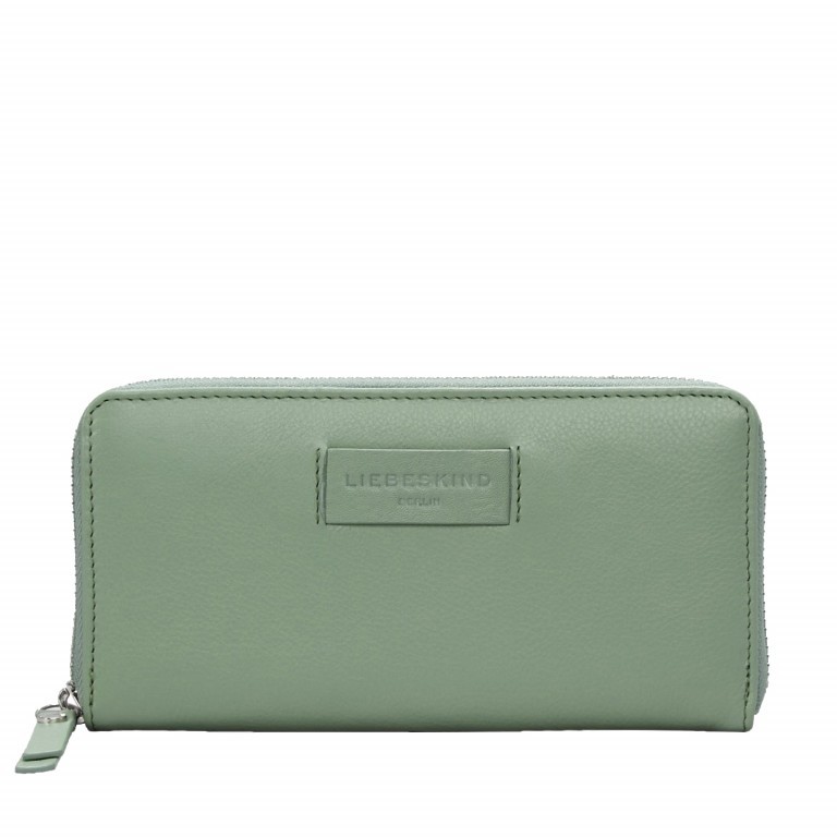 Geldbörse Essentials Sally Wallet Hedge Green, Farbe: grün/oliv, Marke: Liebeskind Berlin, EAN: 4058629097426, Abmessungen in cm: 19x10x2, Bild 1 von 4