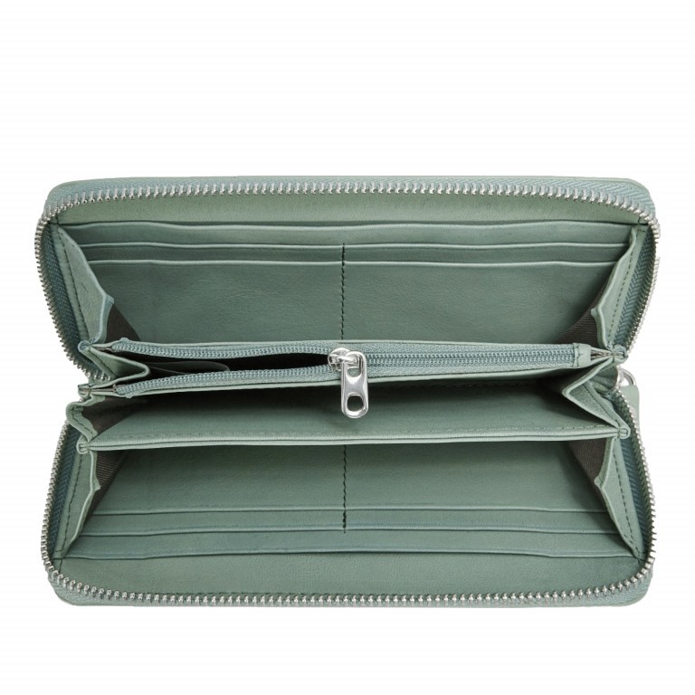 Geldbörse Essentials Sally Wallet Hedge Green, Farbe: grün/oliv, Marke: Liebeskind Berlin, EAN: 4058629097426, Abmessungen in cm: 19x10x2, Bild 3 von 4