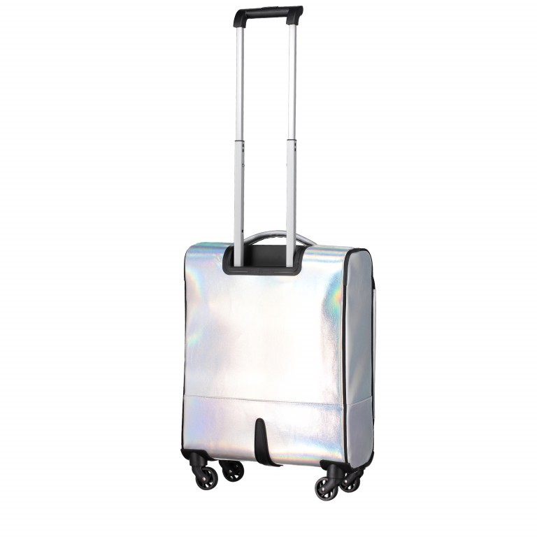 Handgepäck-Trolley Hologramm Größe 55 cm Silver Hologram, Farbe: metallic, Marke: American Tourister, EAN: 5414847932649, Abmessungen in cm: 40x55x20, Bild 5 von 5