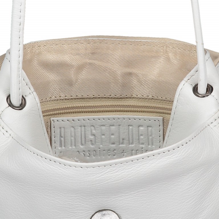 Umhängetasche Cambridge Valentino Beige, Farbe: beige, Marke: Hausfelder Manufaktur, EAN: 4251672709715, Abmessungen in cm: 19x20x4, Bild 6 von 6