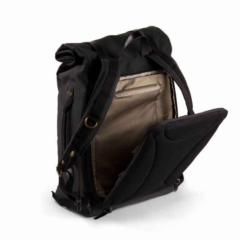 Rucksack Berlin Series Karl 48h Midnight Black, Farbe: schwarz, Marke: Property of ..., EAN: 8719322703446, Abmessungen in cm: 34x47x18, Bild 7 von 7