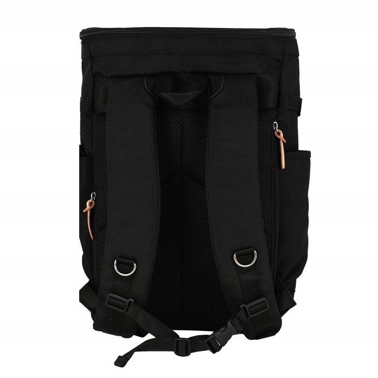 Rucksack Washiba Toploader Navy, Farbe: blau/petrol, Marke: Harvest Label, EAN: 4260594130521, Abmessungen in cm: 28x48x13, Bild 5 von 5