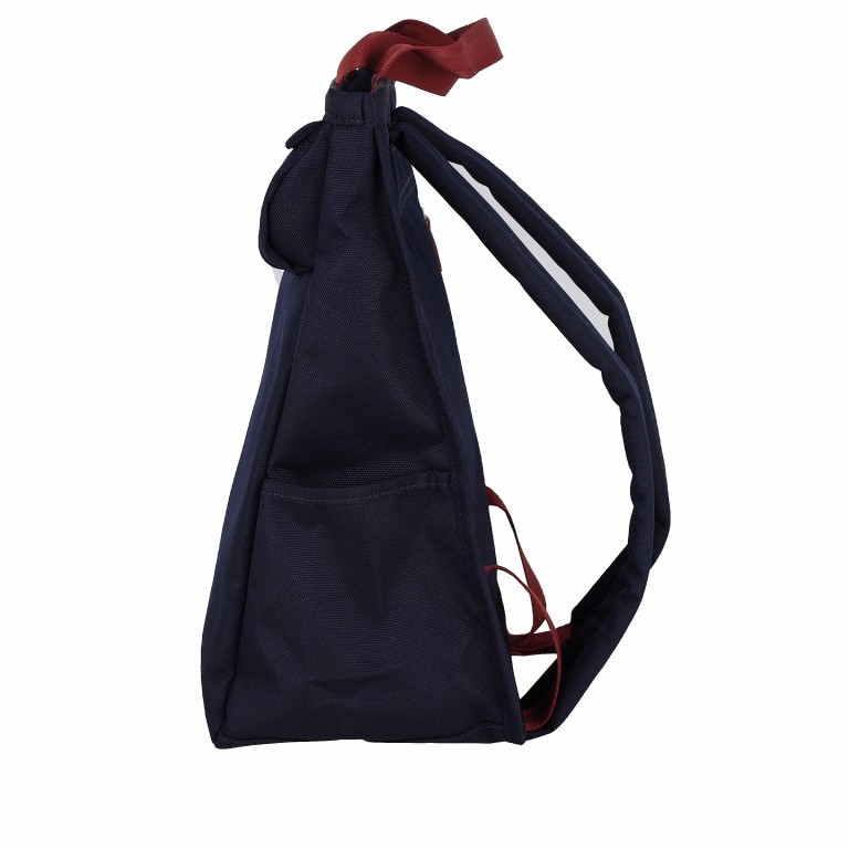 Rucksack Kuju Navy, Farbe: blau/petrol, Marke: Harvest Label, EAN: 4260594130613, Abmessungen in cm: 23x37x16, Bild 3 von 8