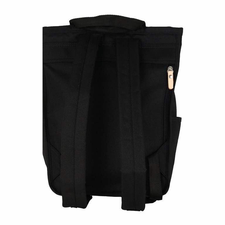 Rucksack Kuju Black, Farbe: schwarz, Marke: Harvest Label, EAN: 4260594130606, Abmessungen in cm: 23x37x16, Bild 5 von 8