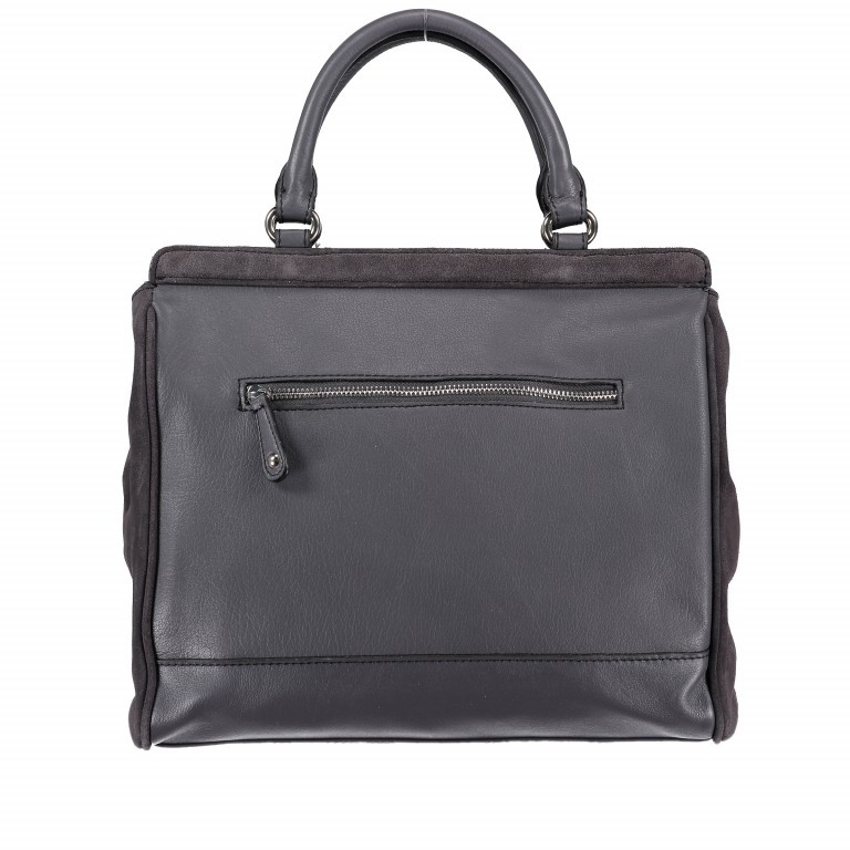 Shopper Atelier High Wagemut Grey, Farbe: grau, Marke: FredsBruder, EAN: 4251634206634, Abmessungen in cm: 31.5x26.5x12, Bild 4 von 7