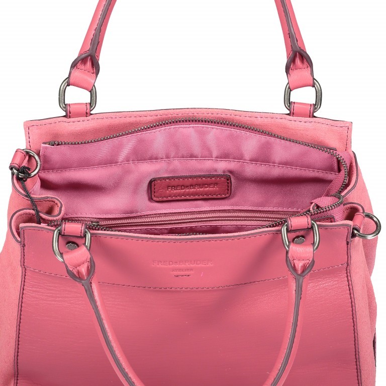 Shopper Atelier Nova Paradiesvogel 104-2067 Light Blue, Farbe: blau/petrol, Marke: FredsBruder, EAN: 4251634206290, Abmessungen in cm: 28x24x11, Bild 9 von 10