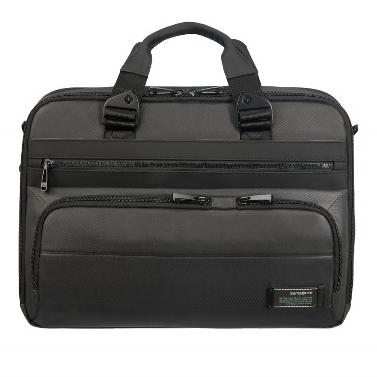 Laptoptasche Cityvibe 2.0 Laptop Bailhandle 15.6 Zoll erweiterbar Black, Farbe: schwarz, Marke: Samsonite, EAN: 5414847912474, Abmessungen in cm: 41x30x9, Bild 1 von 9