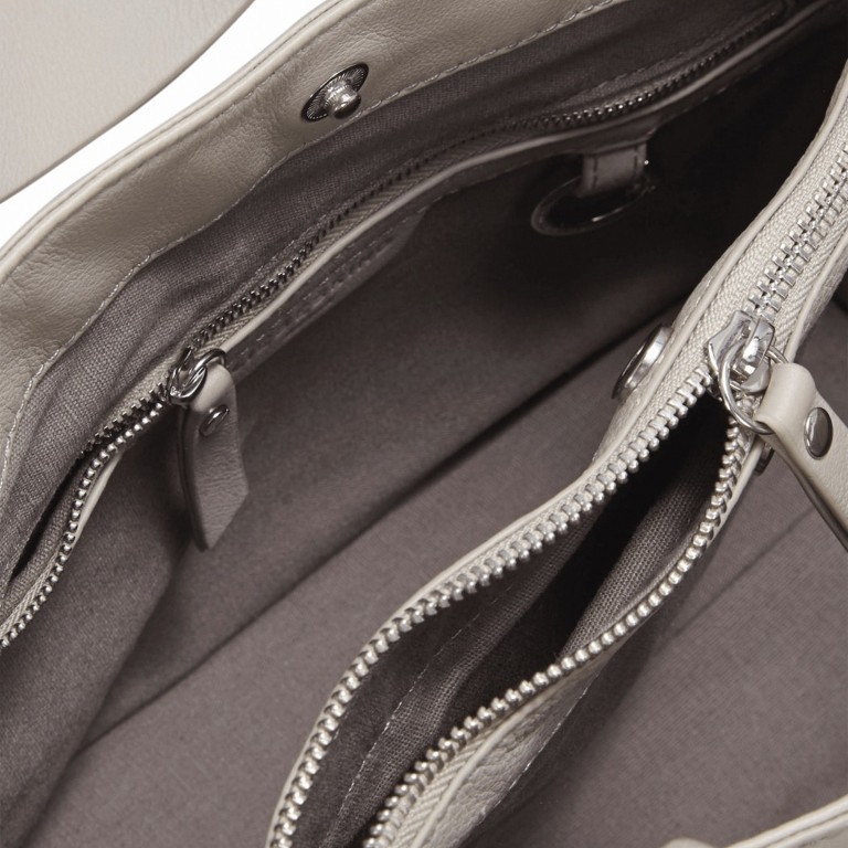 Handtasche Harris Ring2 Shopper String Grey, Farbe: grau, Marke: Liebeskind Berlin, EAN: 4058629097952, Abmessungen in cm: 28x21x11, Bild 6 von 7