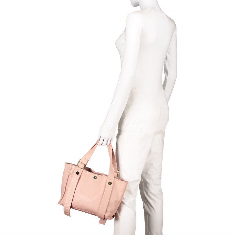 Handtasche Harris Ring2 Shopper Dusty Rose, Farbe: rosa/pink, Marke: Liebeskind Berlin, EAN: 4058629093572, Abmessungen in cm: 28x21x11, Bild 5 von 7