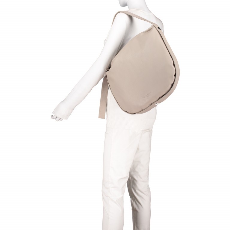 Beuteltasche Harris Ring2 Hobo String Grey, Farbe: grau, Marke: Liebeskind Berlin, EAN: 4058629093718, Abmessungen in cm: 41x33x5, Bild 3 von 6