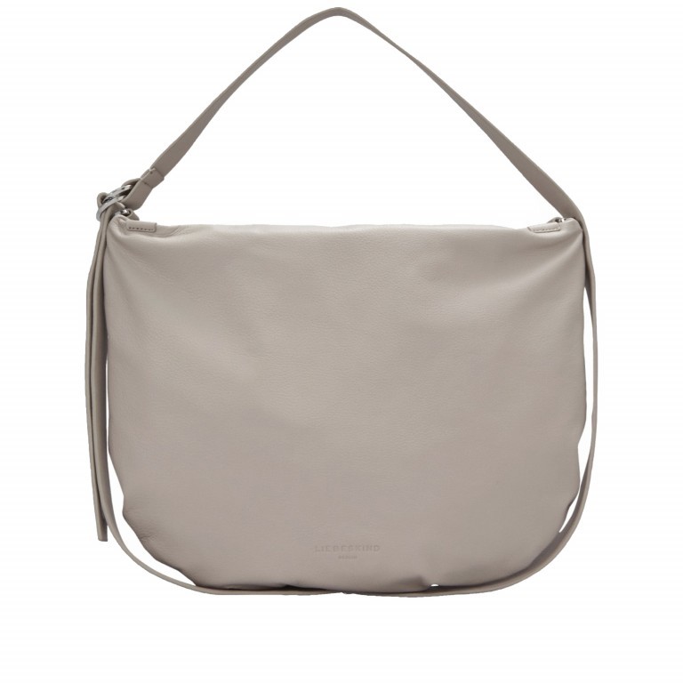Beuteltasche Harris Ring2 Hobo String Grey, Farbe: grau, Marke: Liebeskind Berlin, EAN: 4058629093718, Abmessungen in cm: 41x33x5, Bild 1 von 6