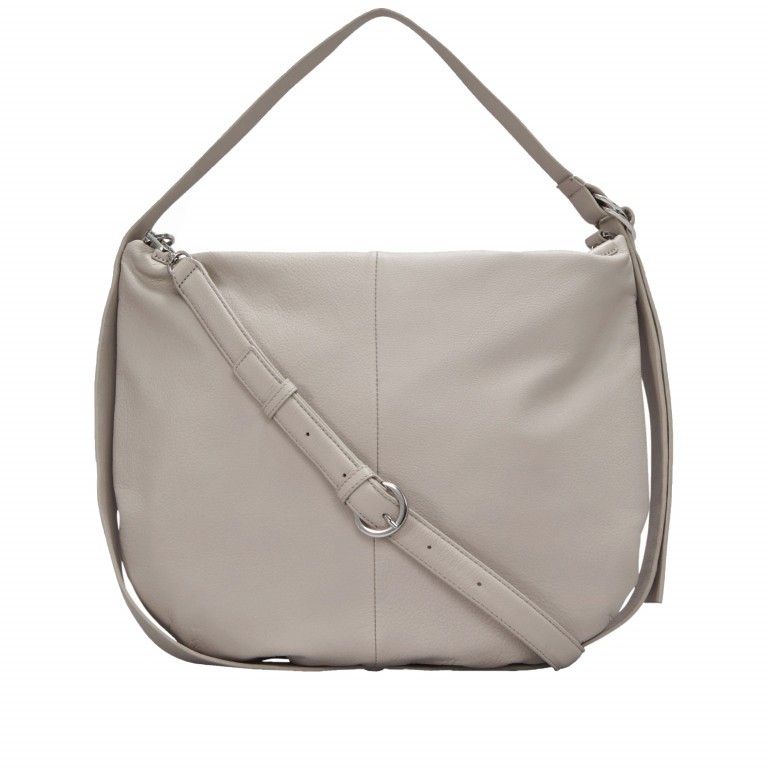 Beuteltasche Harris Ring2 Hobo String Grey, Farbe: grau, Marke: Liebeskind Berlin, EAN: 4058629093718, Abmessungen in cm: 41x33x5, Bild 2 von 6