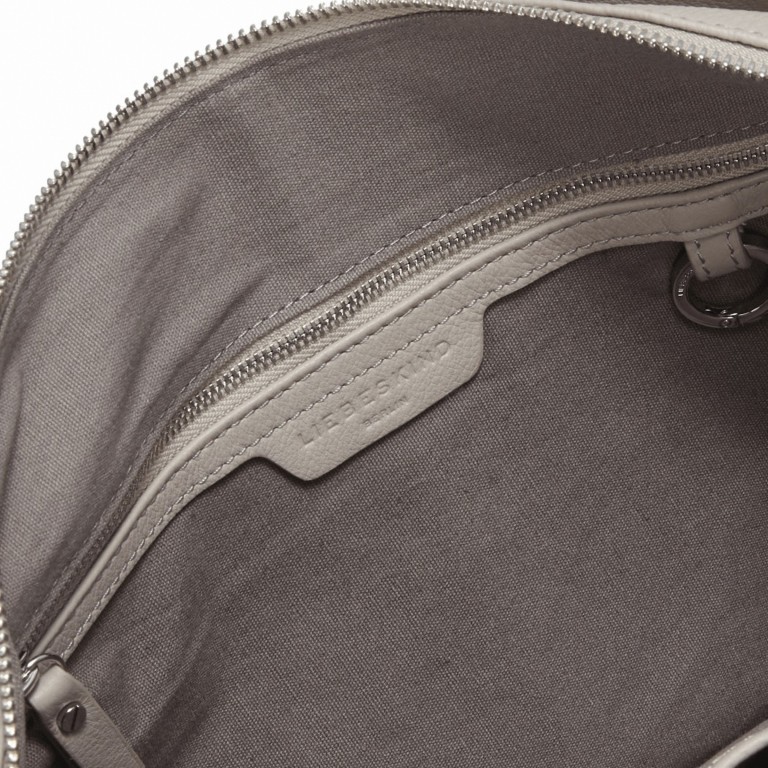 Beuteltasche Harris Ring2 Hobo String Grey, Farbe: grau, Marke: Liebeskind Berlin, EAN: 4058629093718, Abmessungen in cm: 41x33x5, Bild 5 von 6