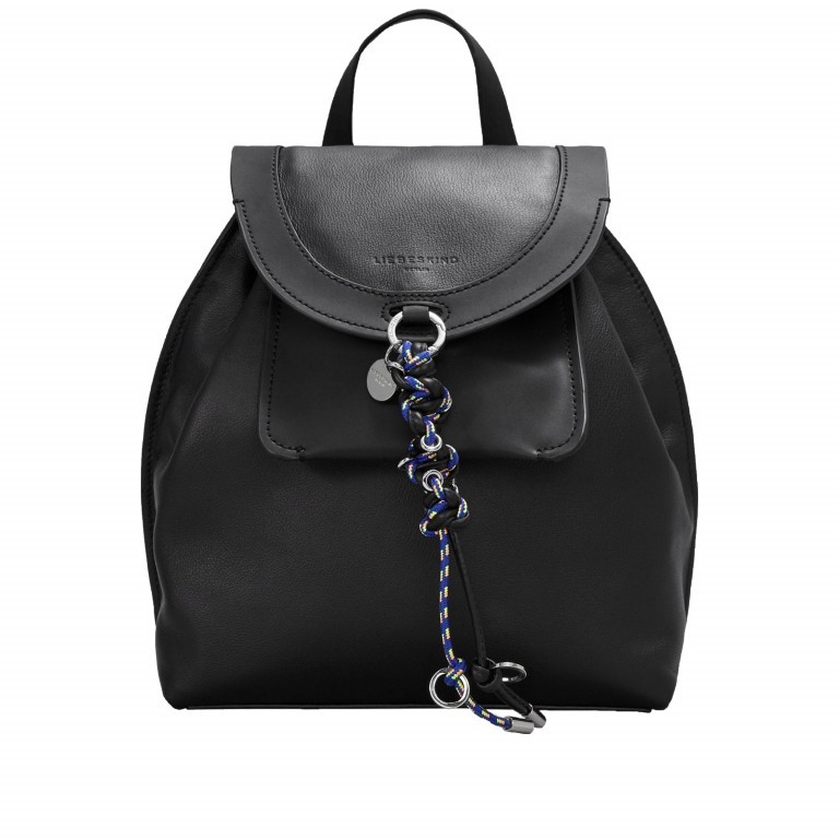 Rucksack Scouri Backpack Black, Farbe: schwarz, Marke: Liebeskind Berlin, EAN: 4058629093800, Abmessungen in cm: 23x28x11, Bild 1 von 4