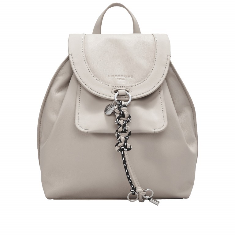 Rucksack Scouri Backpack String Grey, Farbe: grau, Marke: Liebeskind Berlin, EAN: 4058629097983, Abmessungen in cm: 23x28x11, Bild 1 von 4