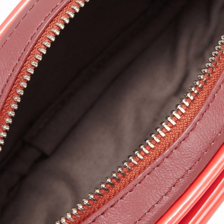 Gürteltasche Nano Firsta Dusty Rose Hot Red Grenadine, Farbe: cognac, Marke: Liebeskind Berlin, EAN: 4058629092735, Abmessungen in cm: 15x11x5, Bild 4 von 5