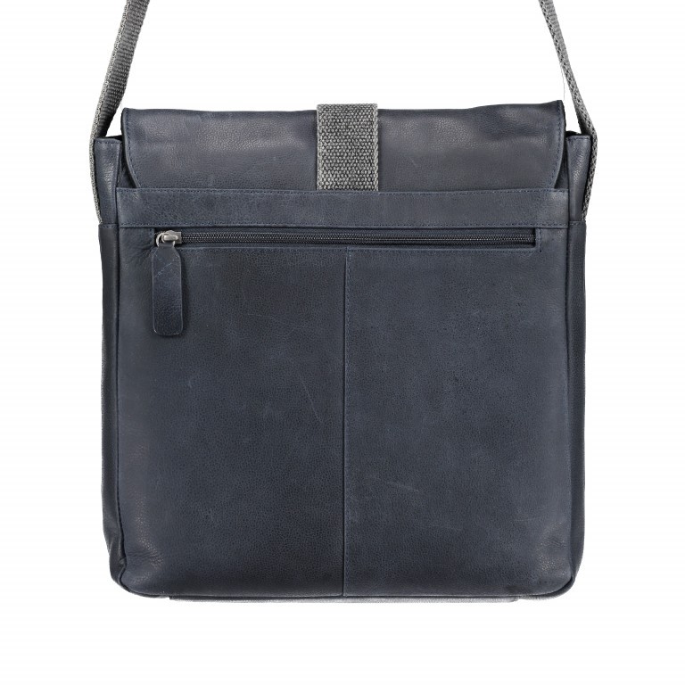 Umhängetasche Goldhawk Shoulderbag MVF Dark Blue, Farbe: blau/petrol, Marke: Strellson, EAN: 4053533599219, Abmessungen in cm: 30x31x8, Bild 5 von 6