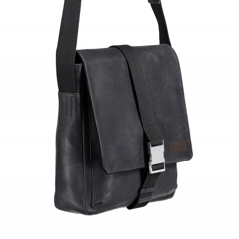 Umhängetasche Goldhawk Shoulderbag MVF Black, Farbe: schwarz, Marke: Strellson, EAN: 4053533599226, Abmessungen in cm: 30x31x8, Bild 2 von 6