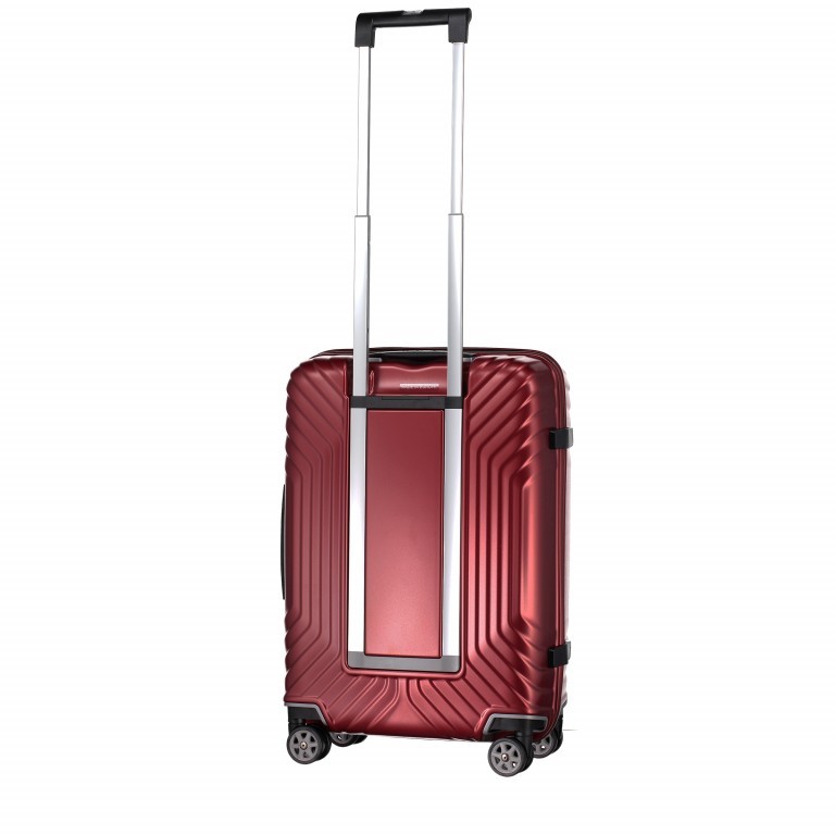 Koffer Tunes Spinner 55 Matte Deep Red, Farbe: rot/weinrot, Marke: Samsonite, EAN: 5414847681059, Abmessungen in cm: 40x55x20, Bild 5 von 5