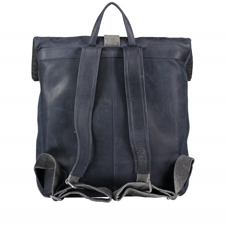 Rucksack Goldhawk Backpack LVF Dark Blue, Farbe: blau/petrol, Marke: Strellson, EAN: 4053533599301, Abmessungen in cm: 31x34x2.5, Bild 6 von 6