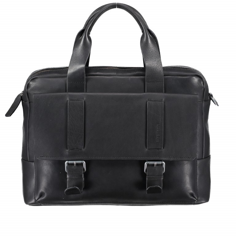 Aktentasche Turnham Briefbag XLHZ Black, Farbe: schwarz, Marke: Strellson, EAN: 4053533525959, Abmessungen in cm: 41x30x16, Bild 1 von 6