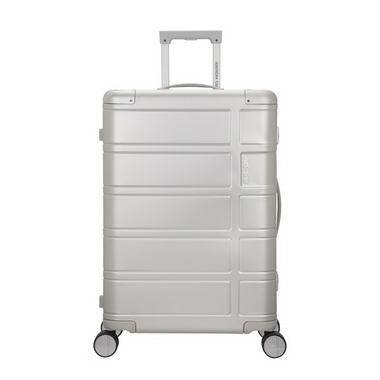 Trolley Alumo 67 cm Silver, Farbe: metallic, Marke: American Tourister, EAN: 5414847962721, Abmessungen in cm: 46x67x27.5, Bild 1 von 8