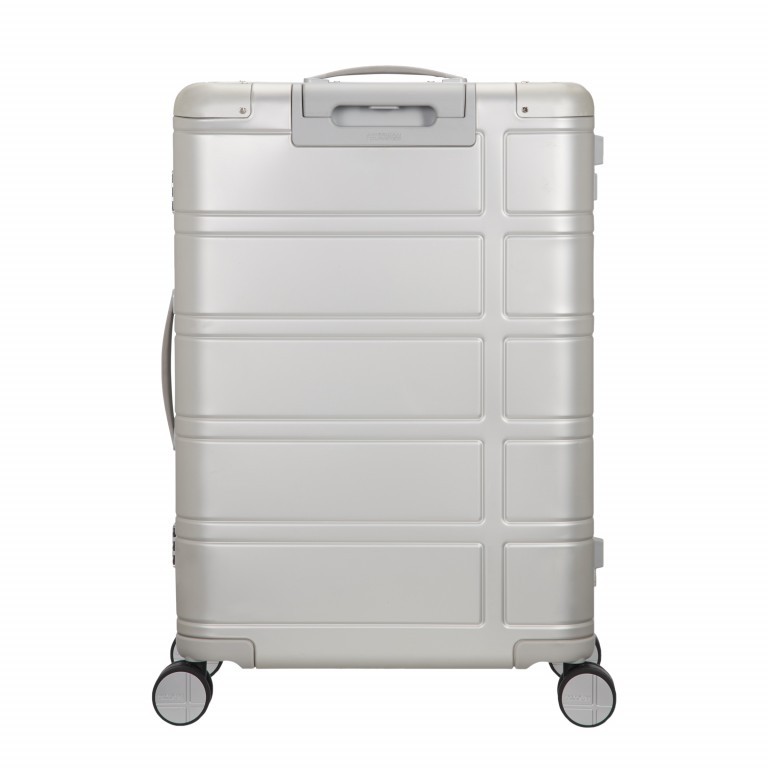 Trolley Alumo 67 cm Silver, Farbe: metallic, Marke: American Tourister, EAN: 5414847962721, Abmessungen in cm: 46x67x27.5, Bild 4 von 8