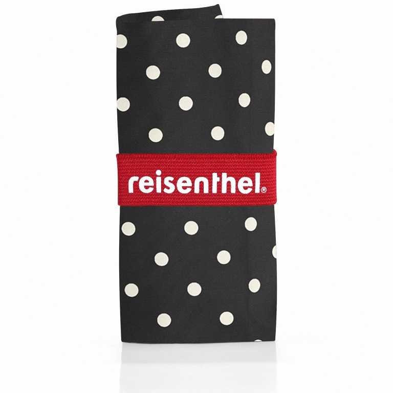 Falttasche Mini Maxi Shopper Mixed Dots, Farbe: rot/weinrot, Marke: Reisenthel, EAN: 4012013708749, Abmessungen in cm: 43.5x63x6, Bild 2 von 2