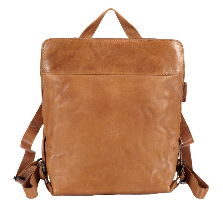 Rucksack Grandma's Luxury Club Mrs. Cherry Pie Caramel, Farbe: cognac, Marke: Aunts & Uncles, EAN: 4250394946231, Abmessungen in cm: 31x34x11, Bild 1 von 9