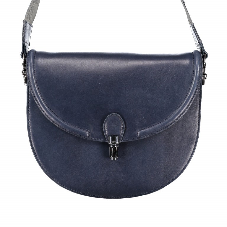 Umhängetasche Madame Chic Pascale Marine, Farbe: blau/petrol, Marke: Aunts & Uncles, EAN: 4250394948679, Abmessungen in cm: 24x20x7, Bild 1 von 6