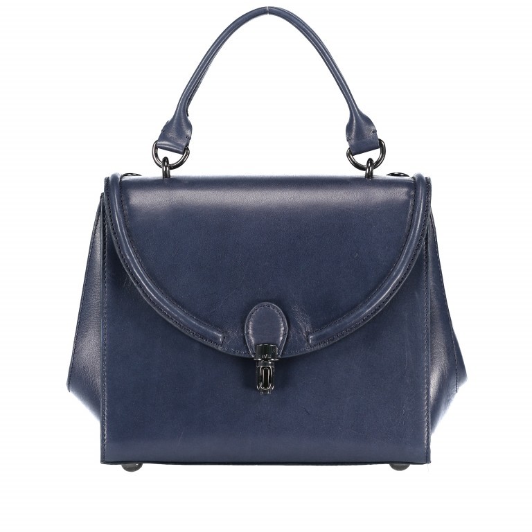 Umhängetasche Madame Chic Pauline Marine, Farbe: blau/petrol, Marke: Aunts & Uncles, EAN: 4250394948877, Abmessungen in cm: 27x19x11, Bild 1 von 7