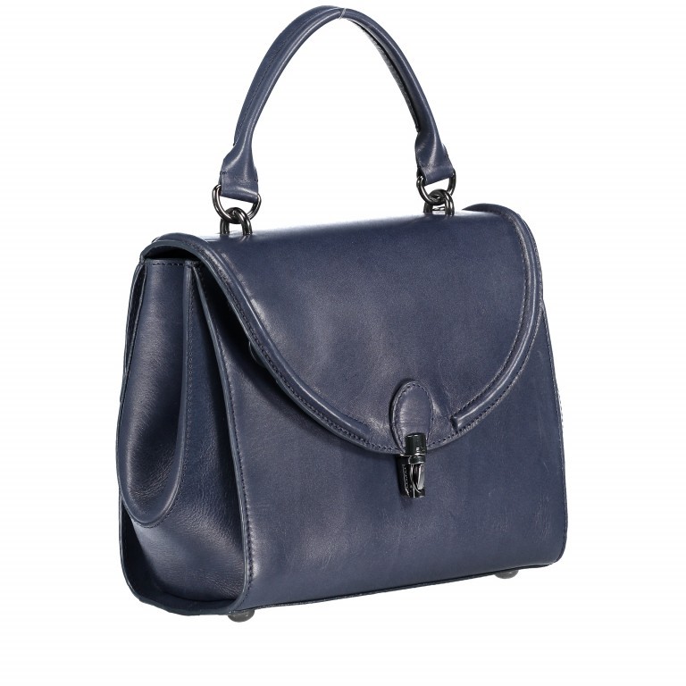 Umhängetasche Madame Chic Pauline Marine, Farbe: blau/petrol, Marke: Aunts & Uncles, EAN: 4250394948877, Abmessungen in cm: 27x19x11, Bild 2 von 7