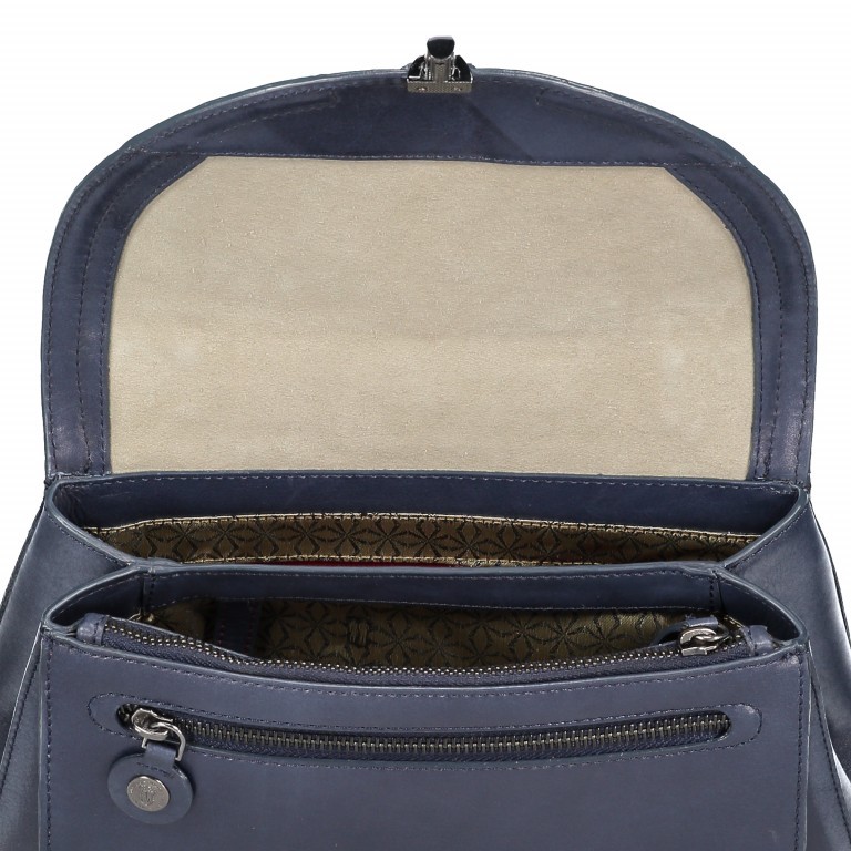 Umhängetasche Madame Chic Pauline Marine, Farbe: blau/petrol, Marke: Aunts & Uncles, EAN: 4250394948877, Abmessungen in cm: 27x19x11, Bild 7 von 7