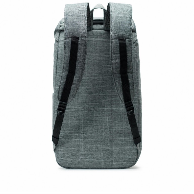 Rucksack Thompson Größe 17 Liter Raven Crosshatch, Farbe: schwarz, Marke: Herschel, EAN: 0828432243433, Abmessungen in cm: 30x46x14, Bild 4 von 4